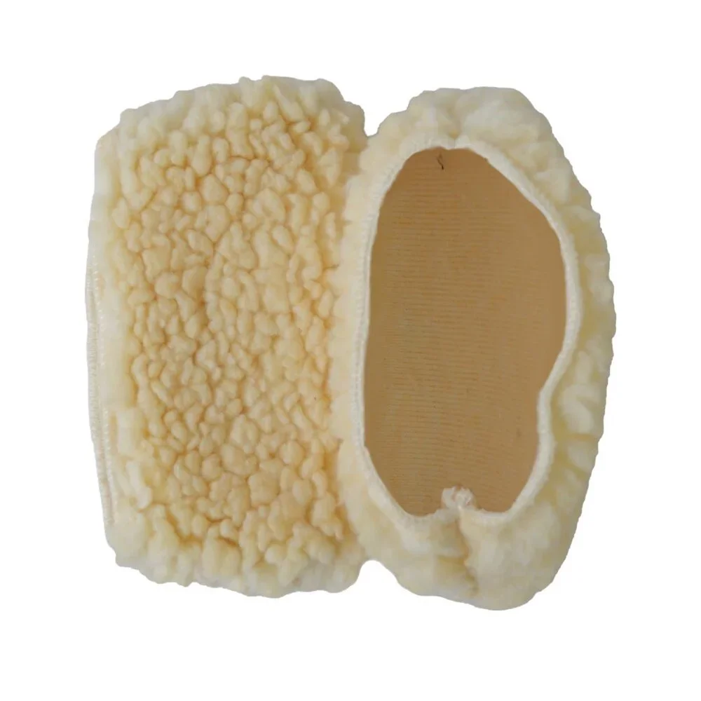 Natural Medical Classic Sheepskin Crutch Covers | 4-Piece | Cornsilk | 8